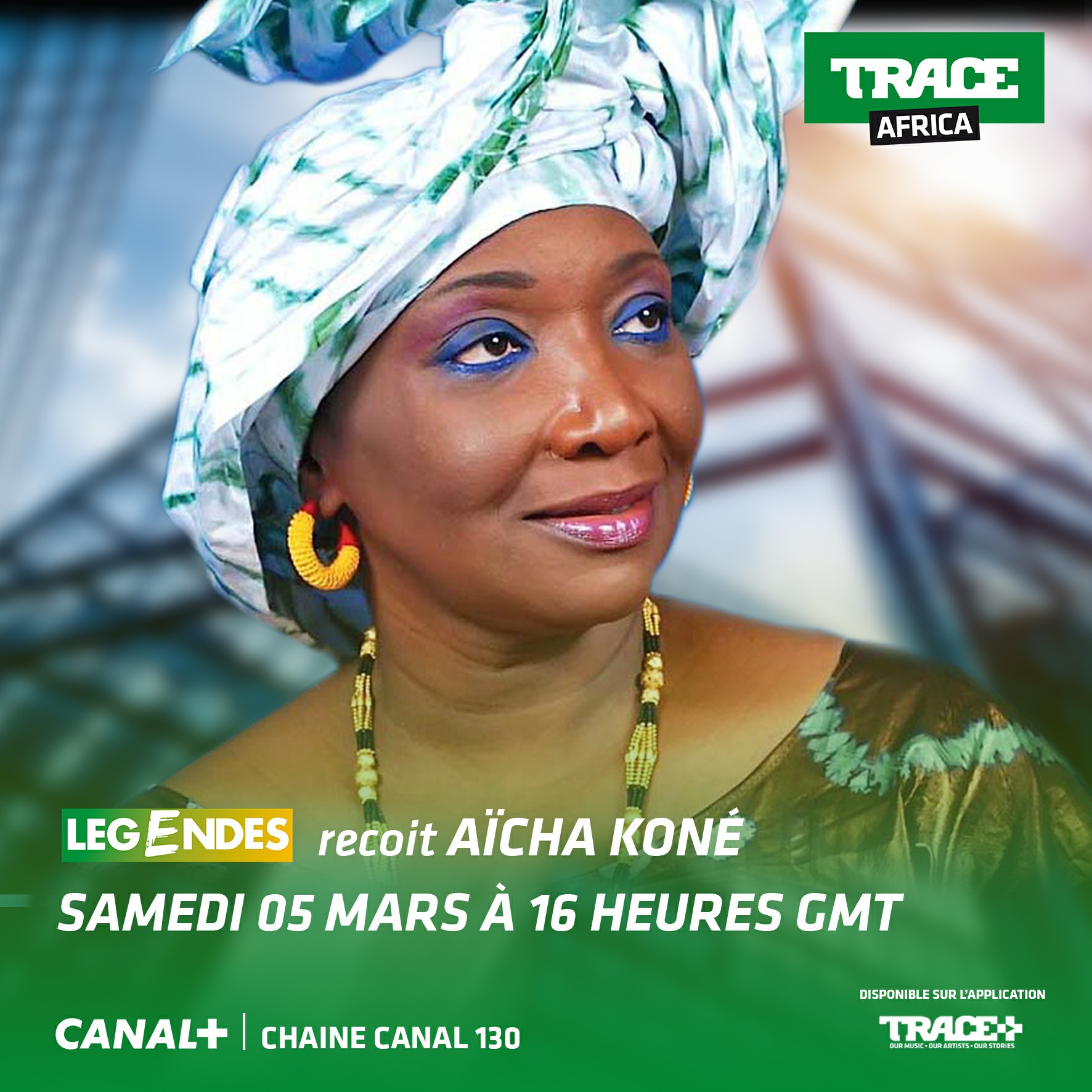 Trace FM réçoit la Diva Aicha KONE